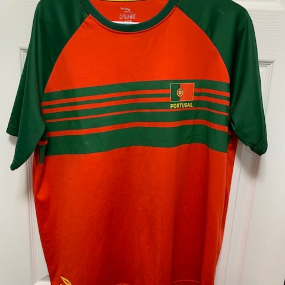 TEAM PORTUGAL FOOTBALL  JERSEY (LARGE)